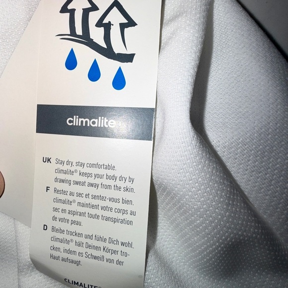 Adidas NAU Polo - Climalite White/Collegiate Navy - Men’s Size 3XL (New) - Picture 12 of 13